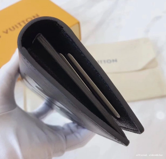 Official oldcobbler wallet Vuitton Louis Supreme 0808